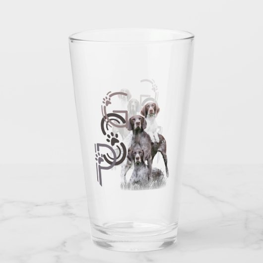 Deutscher Kurzzeiger Glas (Rückseite)