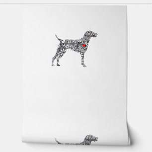 Deutscher Kurzzeiger GSP Hund Mama I Liebe hören Tapete