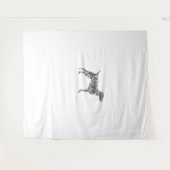 Deutscher Kurzzeiger GSP Hund Mama I Liebe hören Wandteppich (Vorderseite (Horizontal))