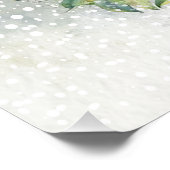 Deutscher Kurzzeiger im Winter Poster (Ecke)