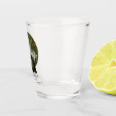 Deutscher Kurzzeiger , Jagdlogo Schnapsglas (Rechts)