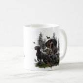 Deutscher Kurzzeiger Kaffeetasse (VorderseiteRechts)