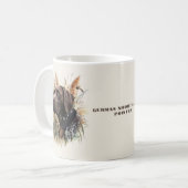 Deutscher Kurzzeiger Kaffeetasse (Vorderseite Links)