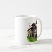 Deutscher Kurzzeiger Kaffeetasse (VorderseiteRechts)