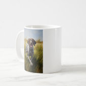 Deutscher Kurzzeiger Kaffeetasse (Vorderseite Links)