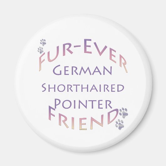 Deutscher Kurzzeiger Magnet (Vorne)