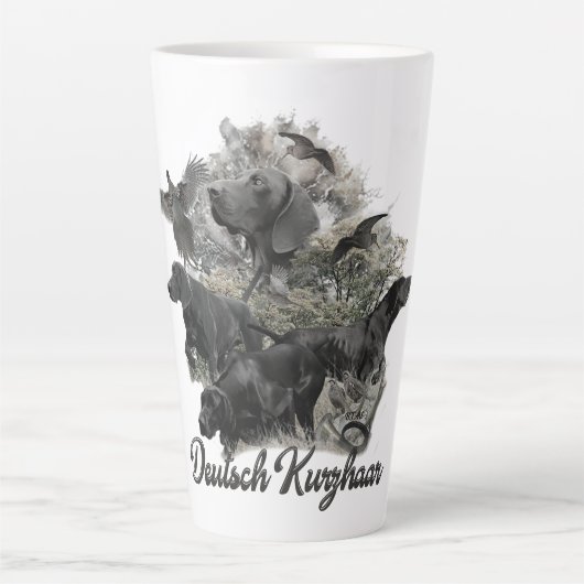 Deutscher Kurzzeiger Milchtasse (Vorderseite)