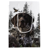 Deutscher Kurzzeiger Mittlere Geschenktüte (Rückseite)