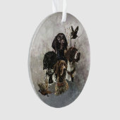 Deutscher Kurzzeiger Ornament (Vorderseite)