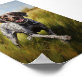 Deutscher Kurzzeiger Poster (Ecke)