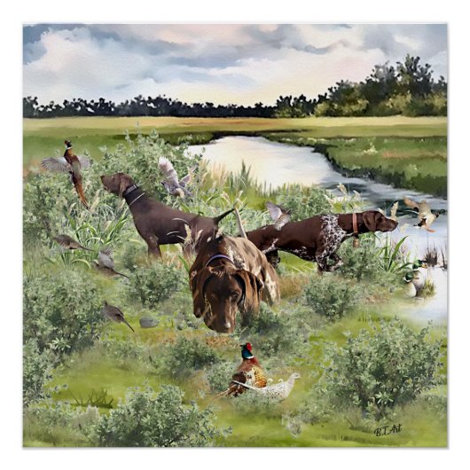 Deutscher Kurzzeiger Poster (Vorderseite)