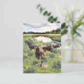 Deutscher Kurzzeiger Postkarte (Stehend Vorderseite)