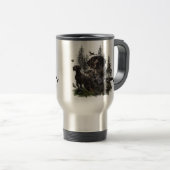 Deutscher Kurzzeiger Reisebecher (VorderseiteRechts)