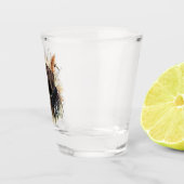 Deutscher Kurzzeiger Schnapsglas (Rechts)