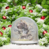 Deutscher Kurzzeiger Schneekugeln (Weihnachten)