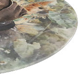 Deutscher Kurzzeiger Schneidebrett (Ecke)