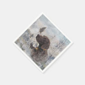 Deutscher Kurzzeiger Serviette (Ecke)