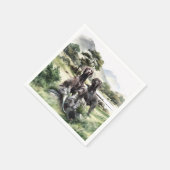 Deutscher Kurzzeiger Serviette (Ecke)