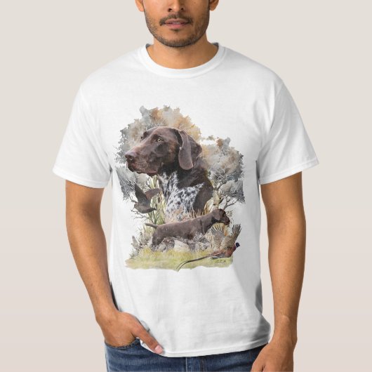 Deutscher Kurzzeiger T-Shirt (Vorderseite)
