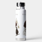 Deutscher Kurzzeiger Trinkflasche (rechts)