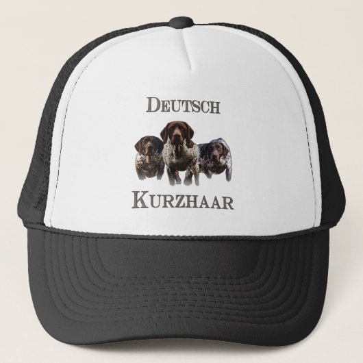 Deutscher Kurzzeiger Truckerkappe (Vorderseite)