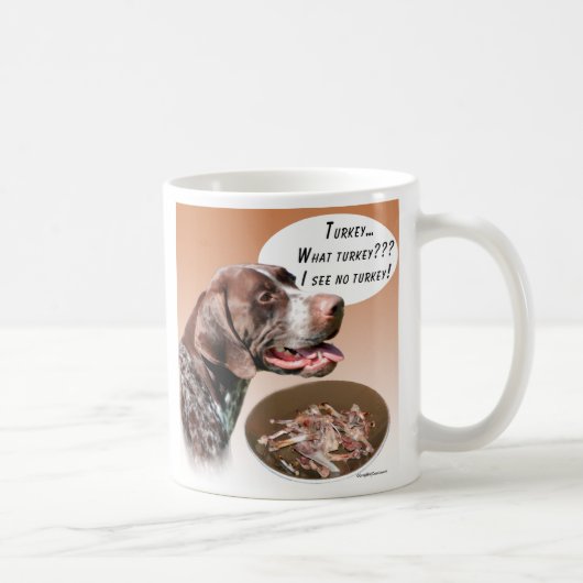 Deutscher Kurzzeiger Türkei Kaffeetasse (Rechts)
