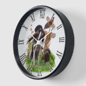 Deutscher Kurzzeiger Uhr (Winkel)