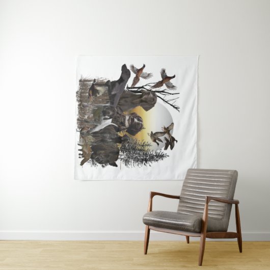 Deutscher Kurzzeiger Wandteppich (Beispiel (Horizontal))