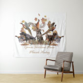 Deutscher Kurzzeiger Wandteppich (Beispiel (Horizontal))