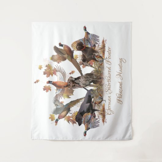 Deutscher Kurzzeiger Wandteppich (Vorderseite)