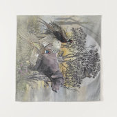 Deutscher Kurzzeiger Wandteppich (Vorderseite (Horizontal))