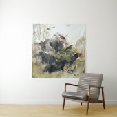 Deutscher Kurzzeiger Wandteppich (Beispiel)