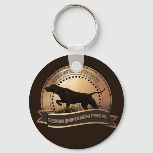 Deutscher Kurzzeiger, ZACHAR-Tapisserie Schlüsselanhänger (Vorderseite)