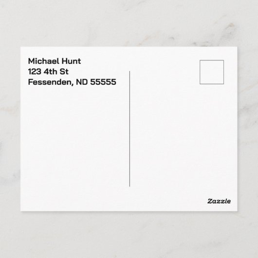 Deutscher Kurzzeitpointer Gewartet Postkarte (Rückseite)