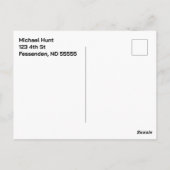 Deutscher Kurzzeitpointer Gewartet Postkarte (Rückseite)