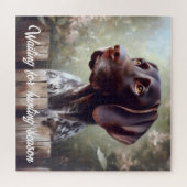 Deutscher Kurzzeitpointer Gewartet Puzzle (Horizontal)