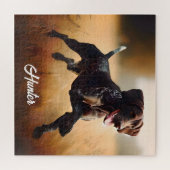 Deutscher Kurzzeitpointer läuft Puzzle (Horizontal)