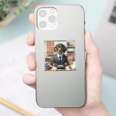 Deutscher Kurzzeitrechner Aufkleber (Telefon)