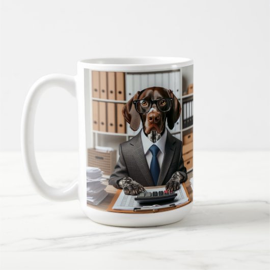Deutscher Kurzzeitrechner Kaffeetasse (Links)