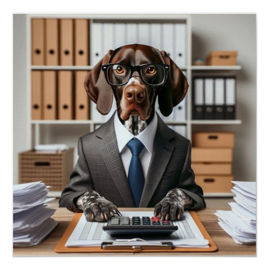 Deutscher Kurzzeitrechner Poster (Vorderseite)