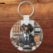 Deutscher Kurzzeitrechner Schlüsselanhänger (Vorderseite)