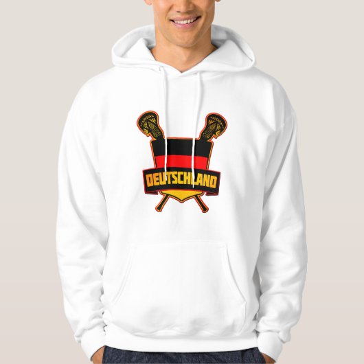 Deutscher Lacrosse Hoodie (Vorderseite)