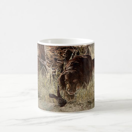 Deutscher Langhaariger Pointer Kaffeetasse (Mittel)