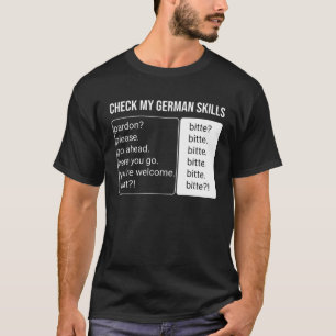 Deutscher Lautsprecher Sprachübersetzer Fact Ger T-Shirt