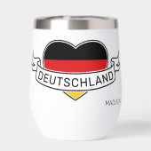 Deutscher Liebe Individuelle Name (Rückseite)