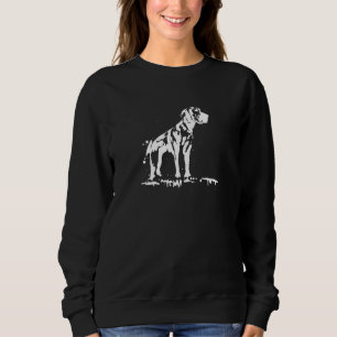 Deutscher Mastiff oder großer Dan-Spray oder Stenc Sweatshirt