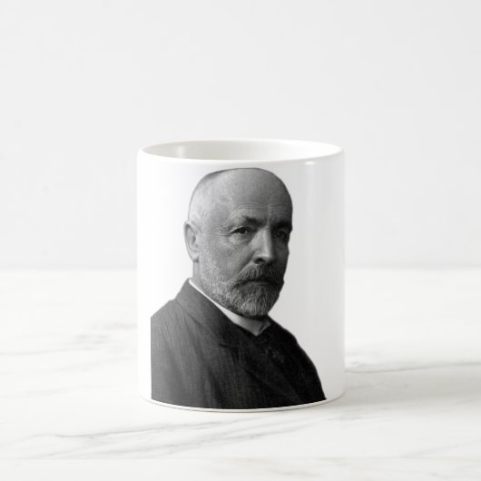 Deutscher Mathematiker Georg Cantor Kaffeetasse (Mittel)
