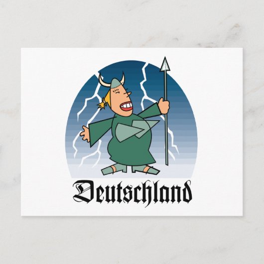 Deutscher Opernsänger Postkarte (Vorderseite)