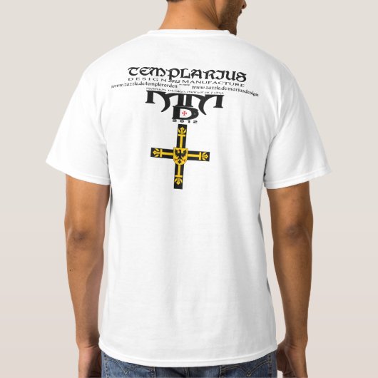 Deutscher Orden #01 T-Shirt (Rückseite)