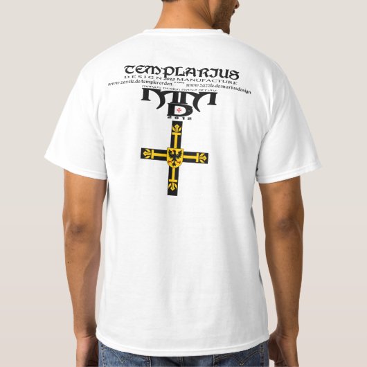 Deutscher Orden #08 T-Shirt (Rückseite)